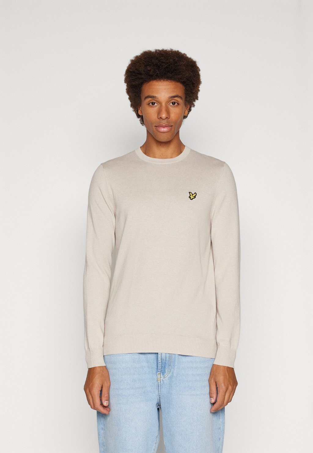 

Джемпер CREW NECK JUMPER Lyle & Scott, серо-коричневый
