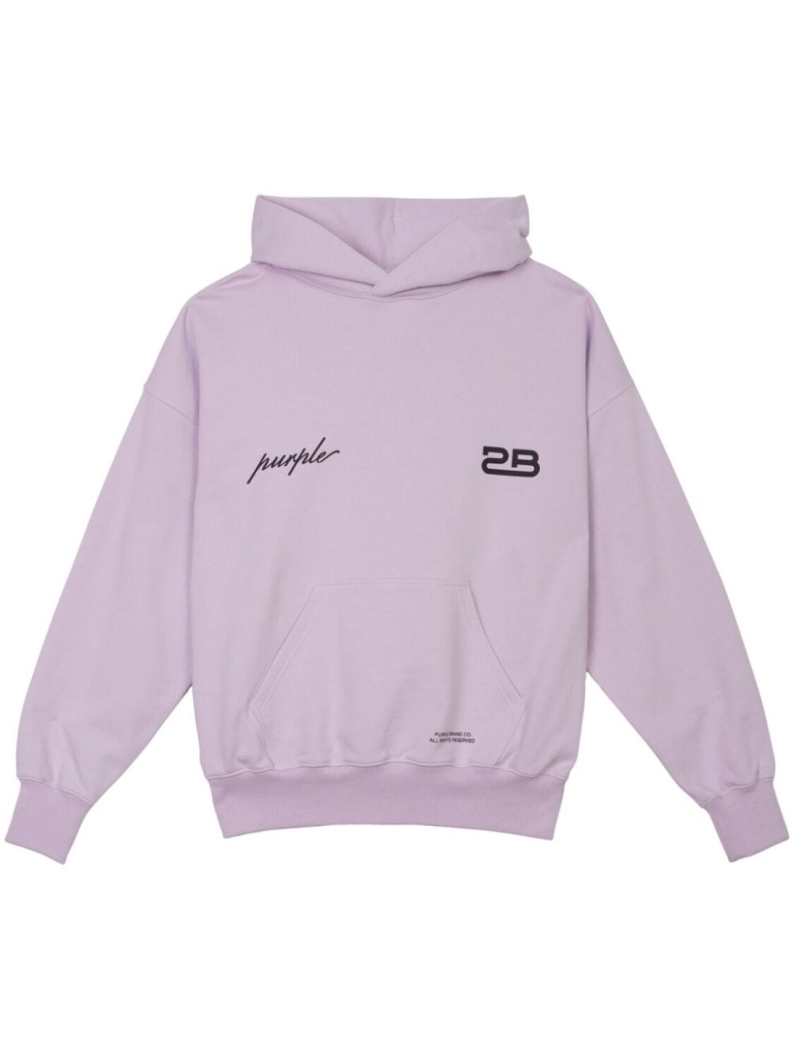 

Purple Brand худи с логотипом, фиолетовый