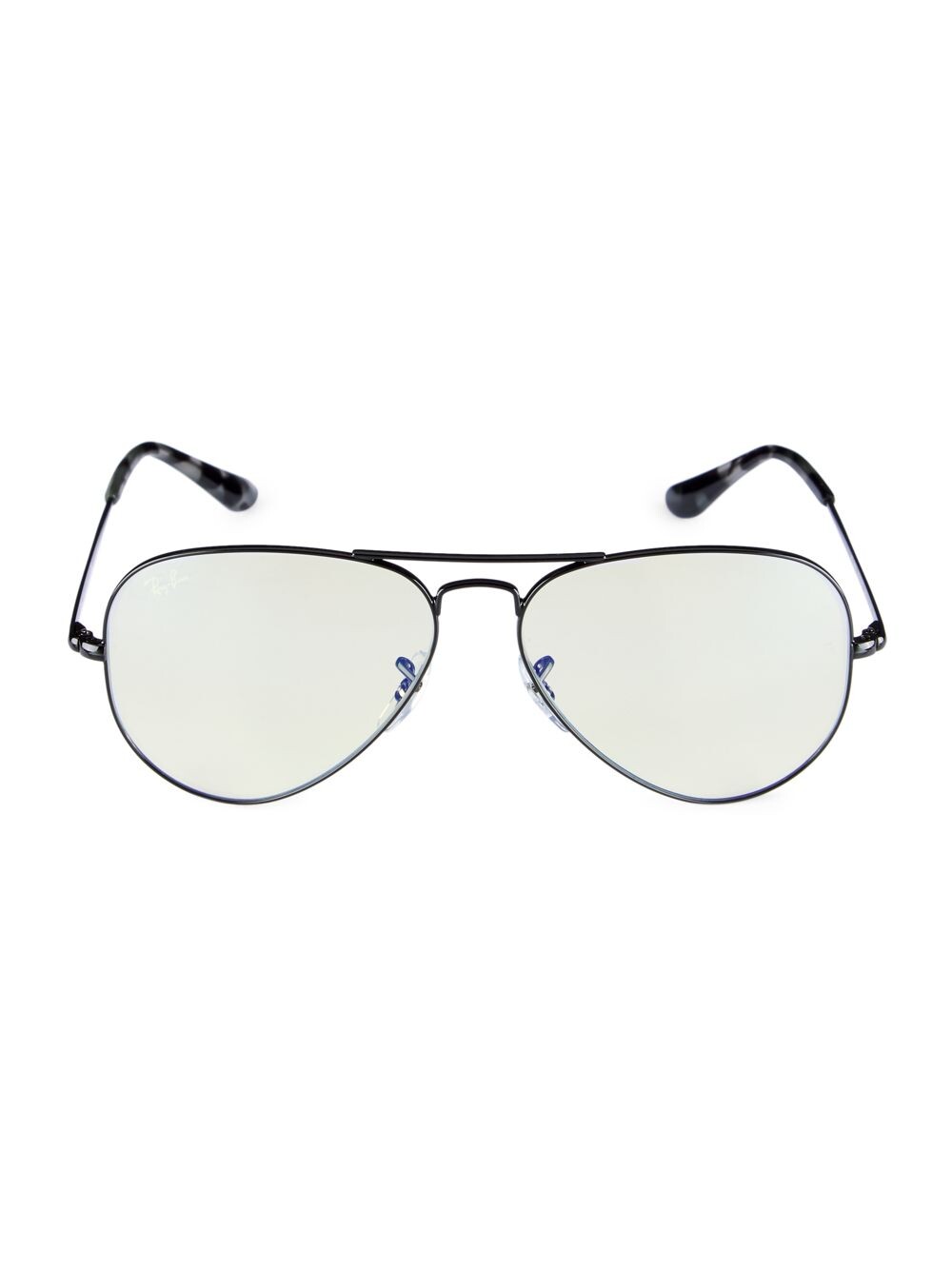 

RB3689 58MM Солнцезащитные очки-авиаторы из металла II Ray-Ban, черный