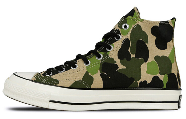 

Кроссовки Converse Chuck 70 Hi с архивным принтом унисекс - камуфляжный