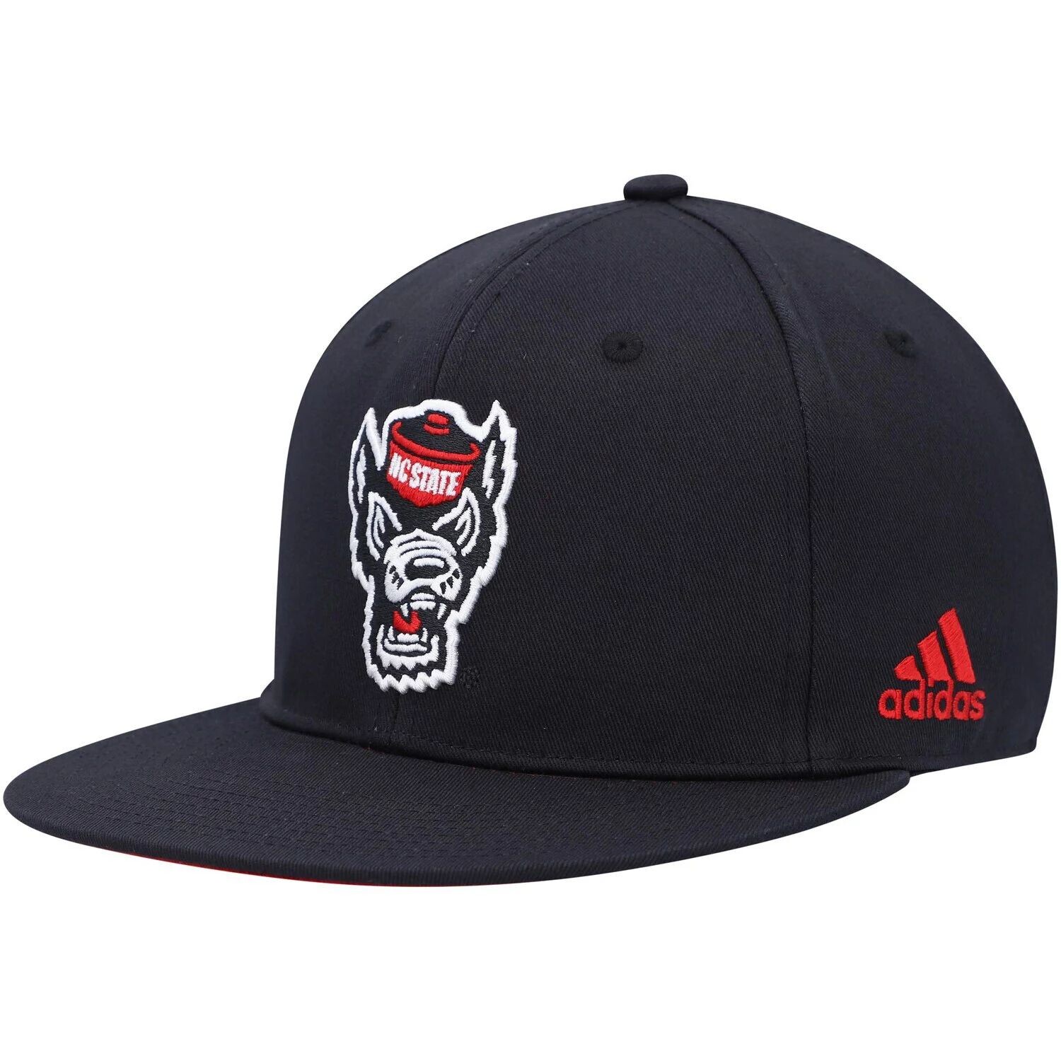 

Мужская кепка adidas Black NC State Wolfpack Sideline Snapback