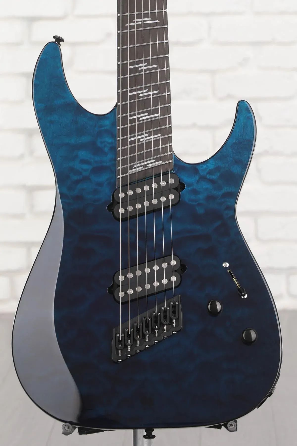 

Многомензурная 7-струнная электрогитара Schecter Reaper-7 Elite - Deep Ocean Blue