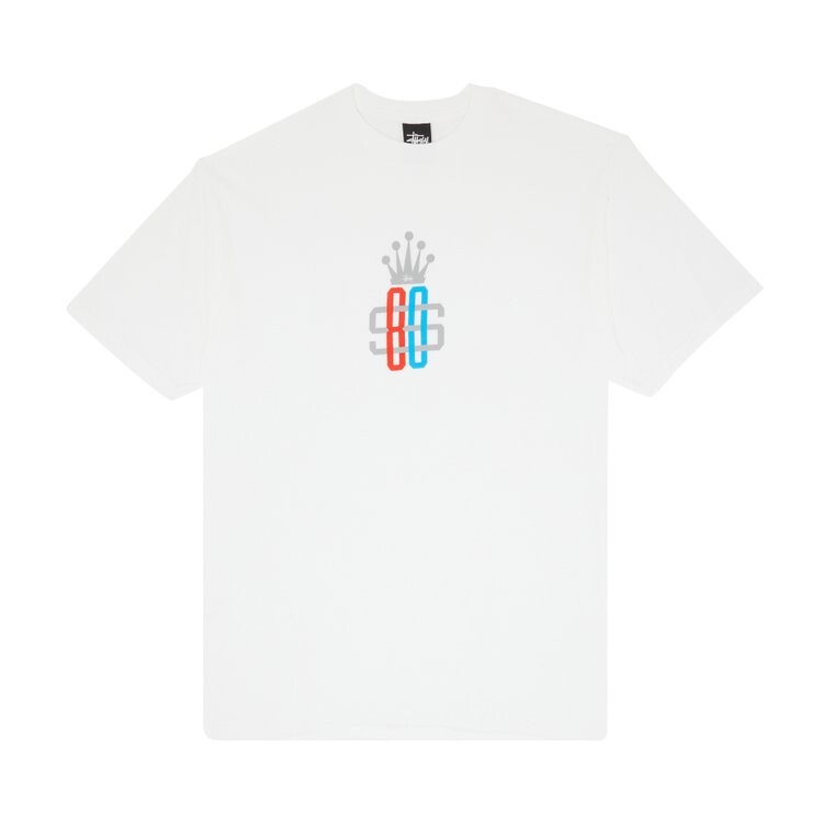 

Футболка Stussy 80 Crown 'White', белый