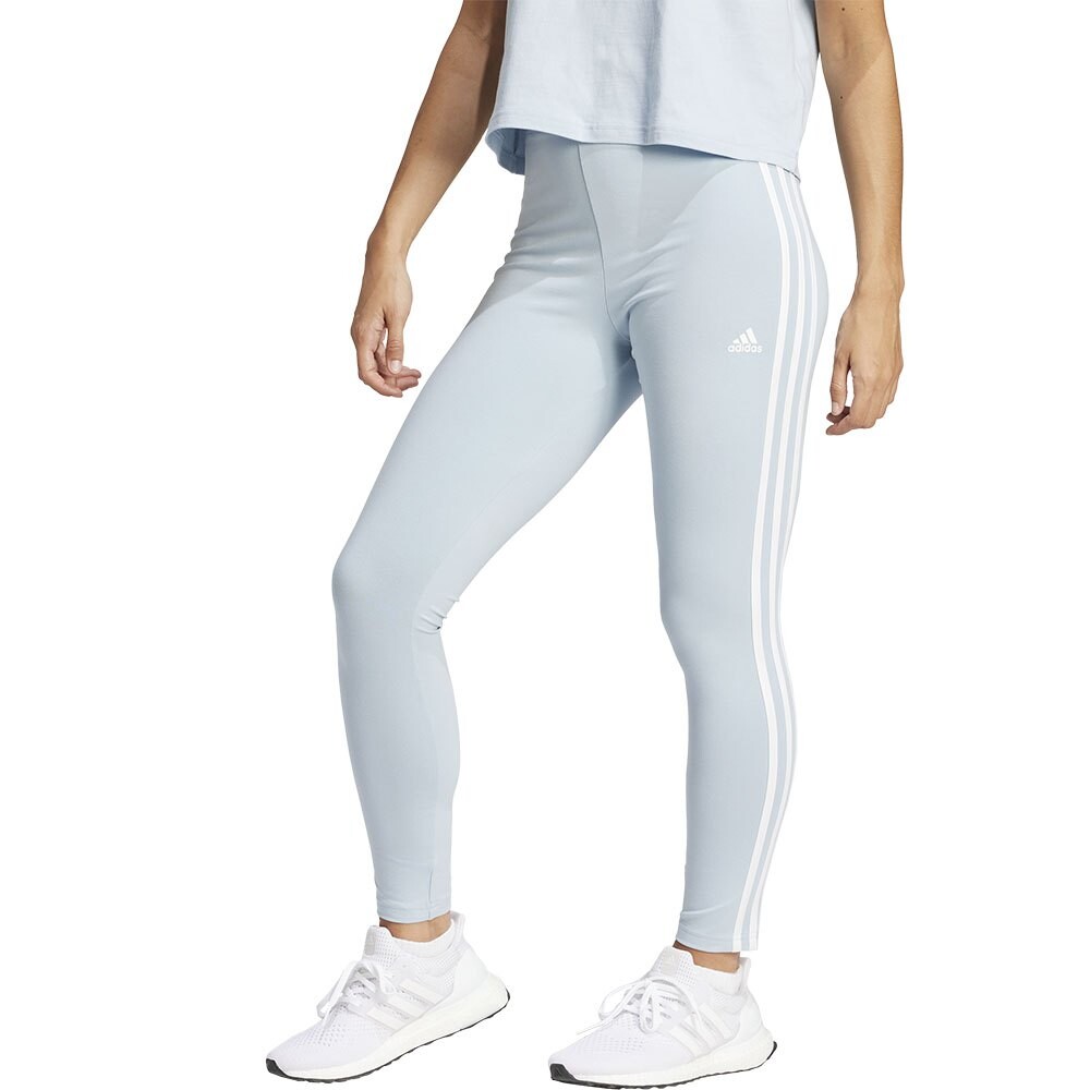 

Леггинсы adidas Essentials Single Jersey 3 Stripes , белый