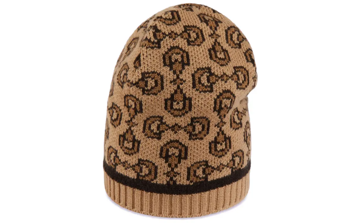 

Шапка мужская Gucci с логотипом, коричневый