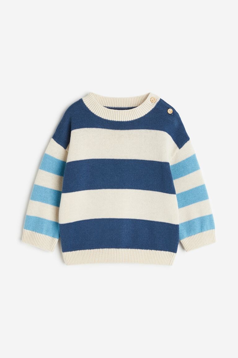 

Пуловер H&M, синий