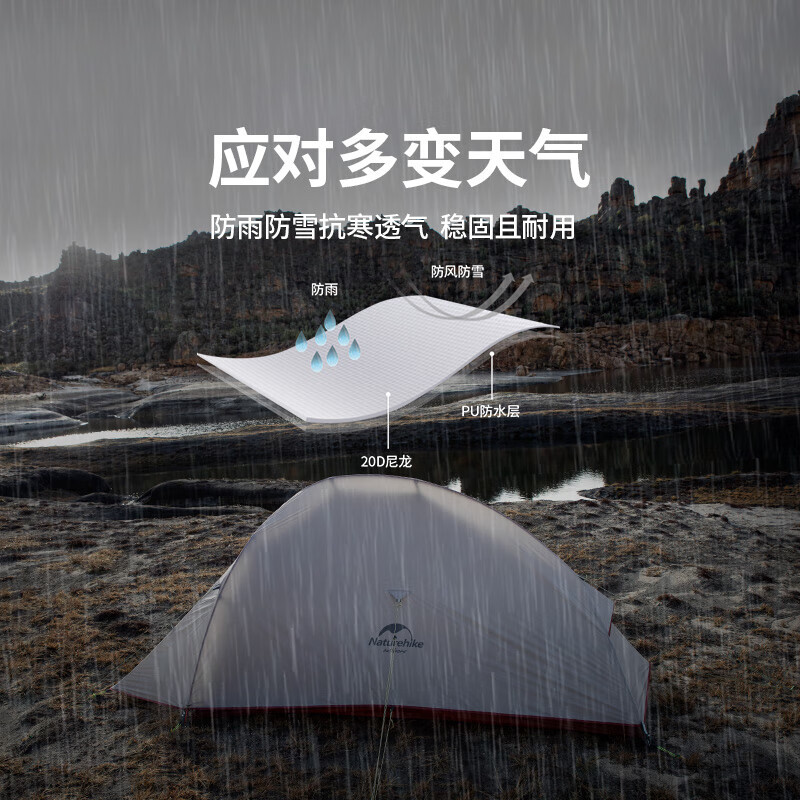 

Ziyouhike гостевая палатка на открытом воздухе, одноместная, двойная, для походов, кемпинга, одинарная, зеленая, улучшенная, клетчатая ткань 210T