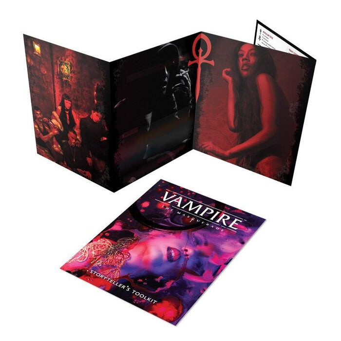 

Ролевая игра Modiphius Entertainment Vampire the Masquerade 5E: Storyteller Screen and Toolkit