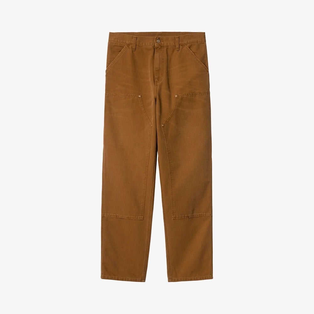 

Брюки Double Knee Pant 'Deep Hamilton Brown' Carhartt WIP, коричневый