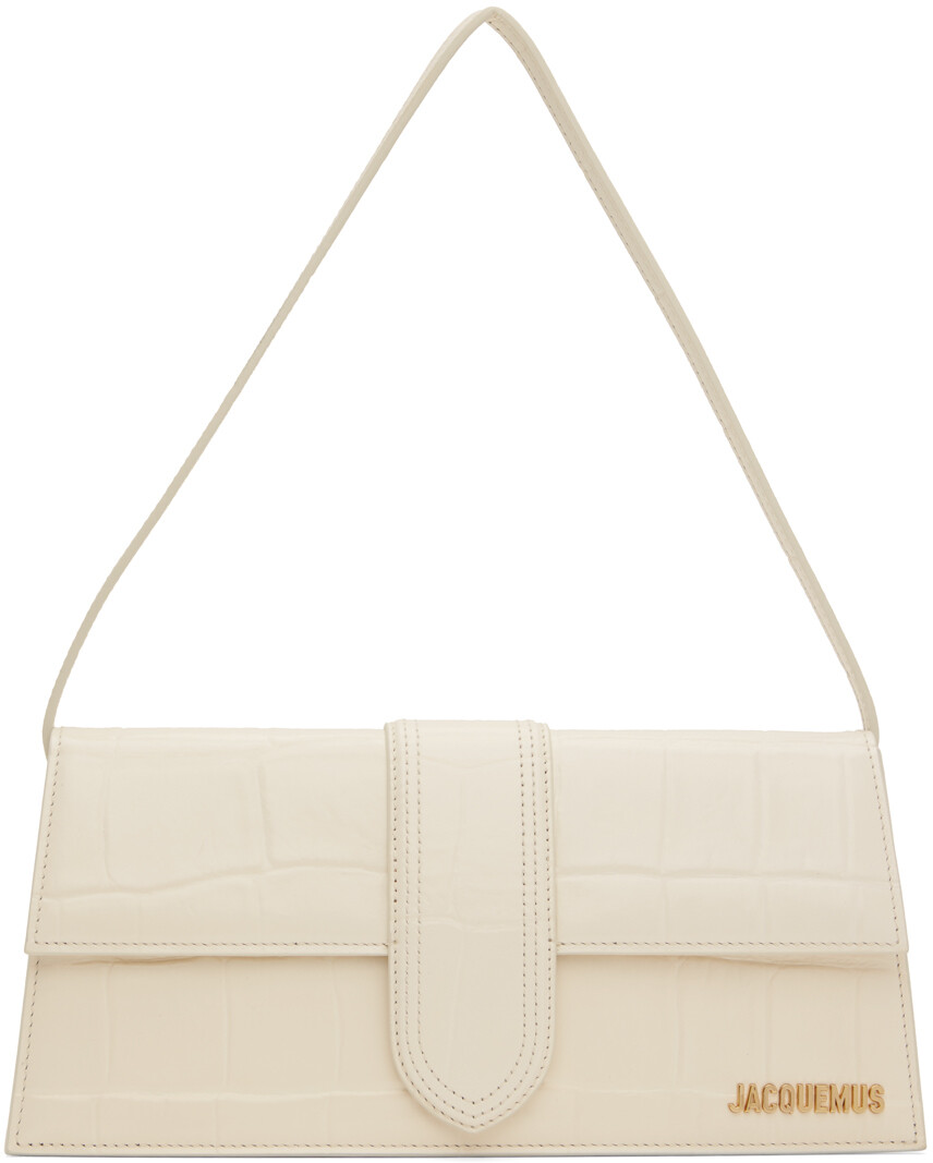 

Белоснежная сумка Le Bambino long Jacquemus