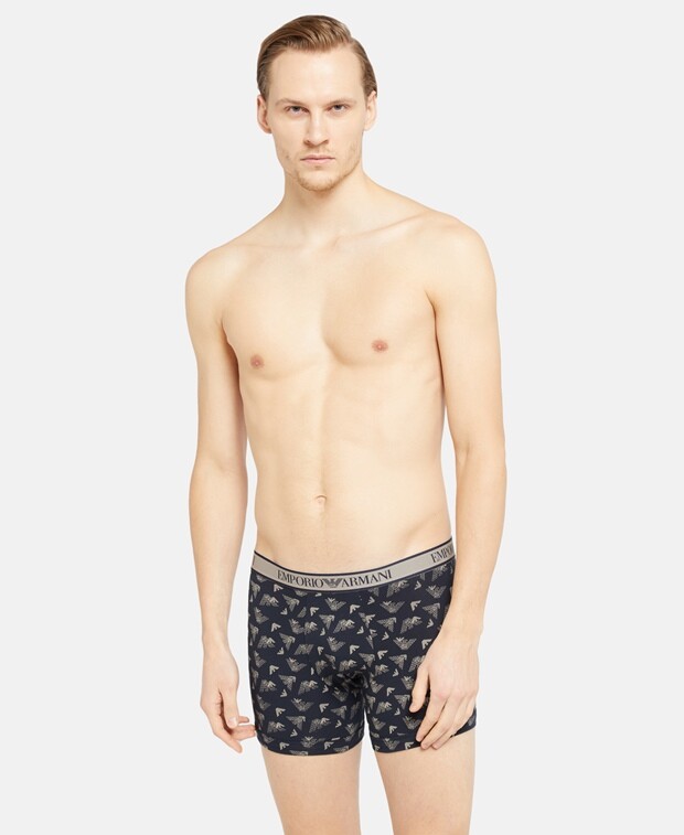 

Трусы-боксеры, 3 шт. Emporio Armani, цвет Greige