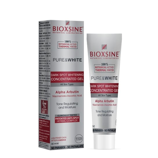 Концентрированный гель для отбеливания кожи, 30 мл Bioxsine Pure&amp;White