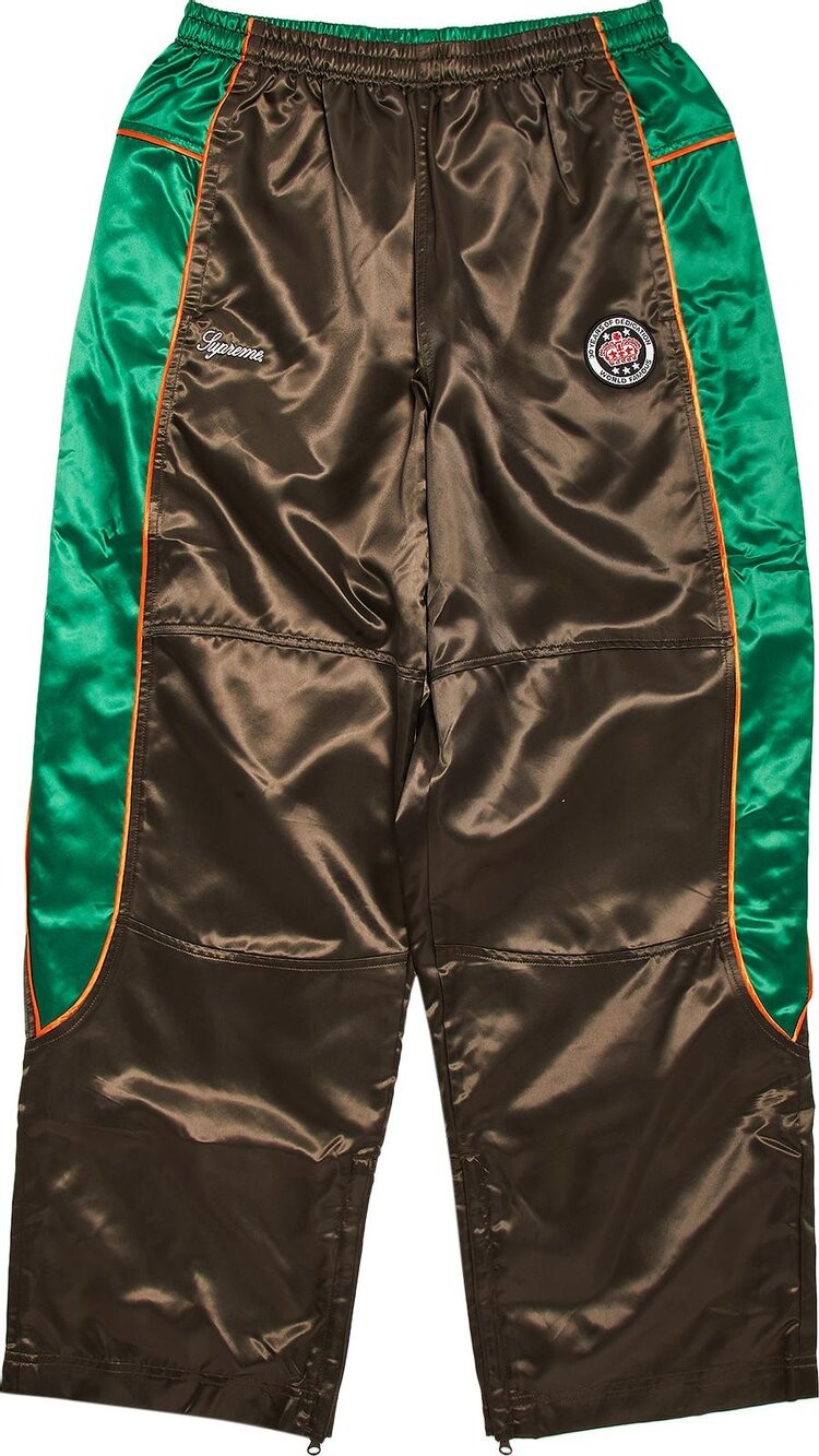 

Спортивные брюки Supreme Satin 'Brown', коричневый