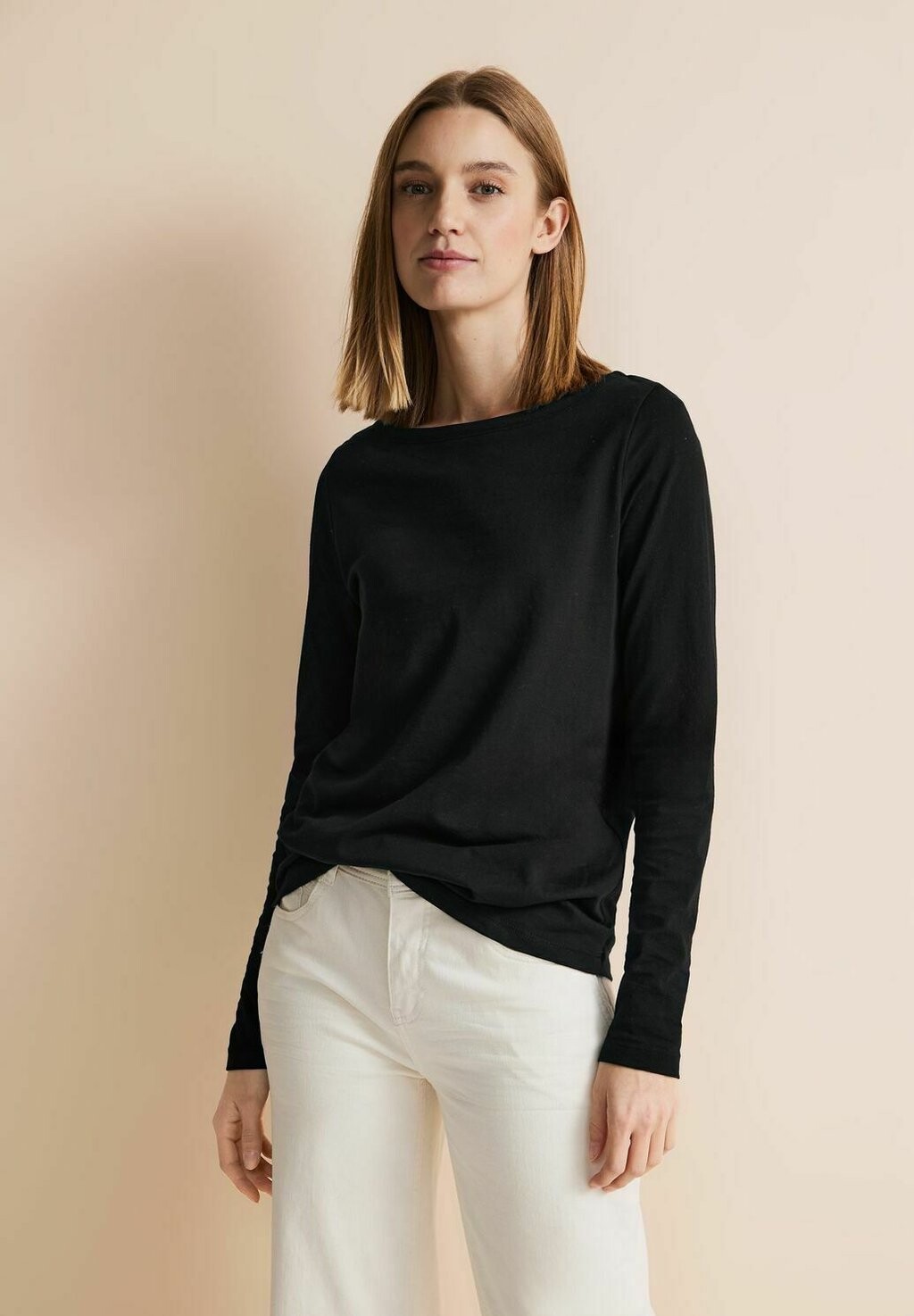 

Футболка с длинным рукавом Basic Street One, цвет schwarz