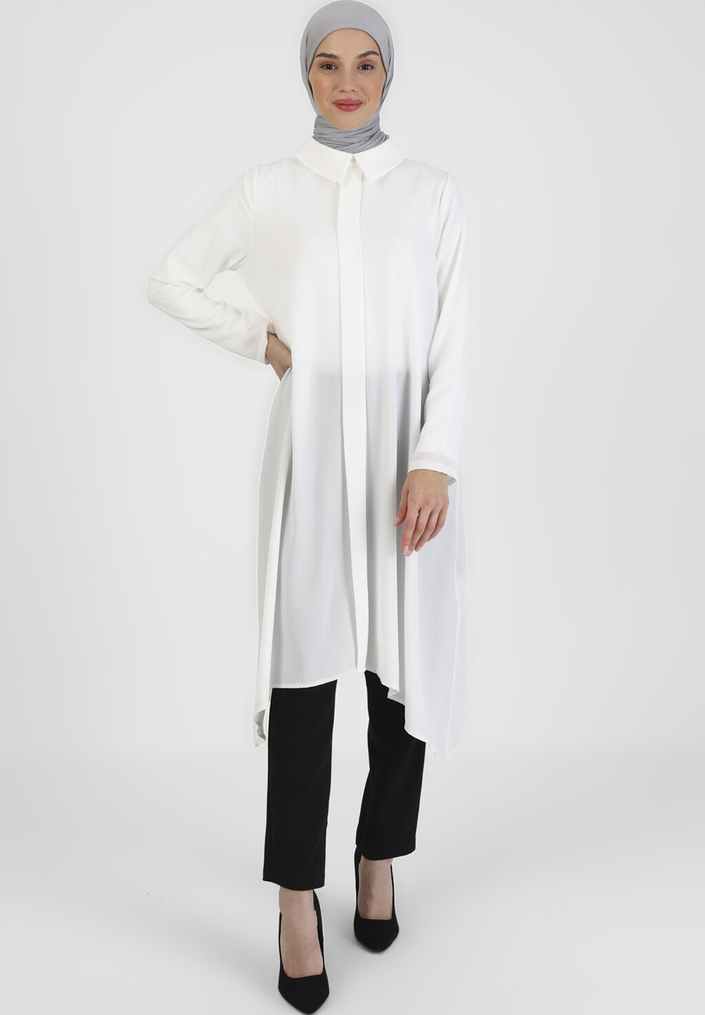 

Туника TAVIN Modanisa, цвет white