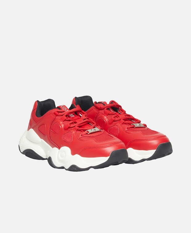 

Массивные кроссовки Plein Sport, красный