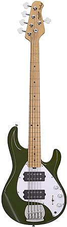 

Басс гитара Sterling StingRay5 Ray5HH 5-Sting Bass Guitar Olive