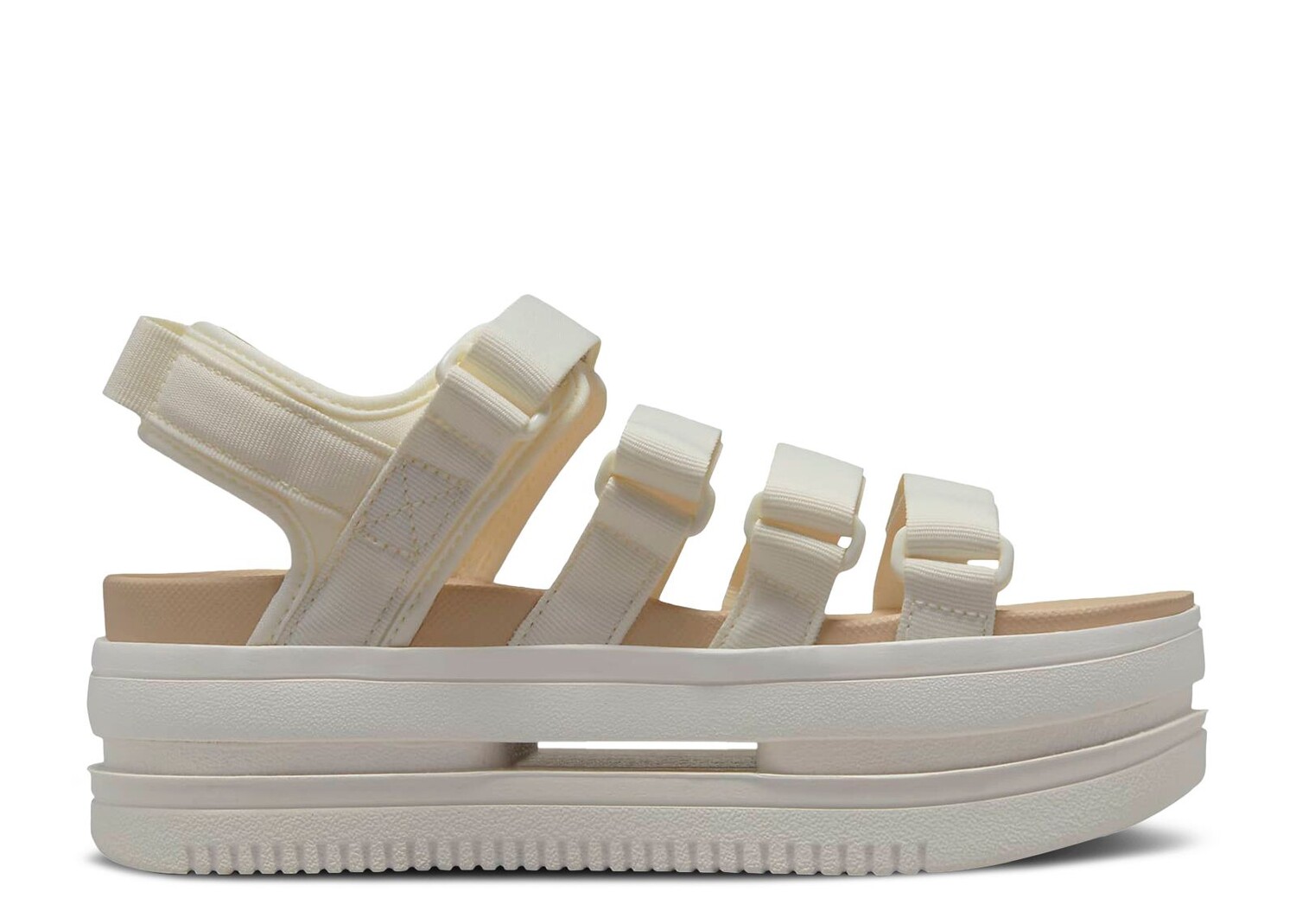

Кроссовки Nike Wmns Icon Classic Sandal 'Sail Ghost Green', кремовый, Бежевый