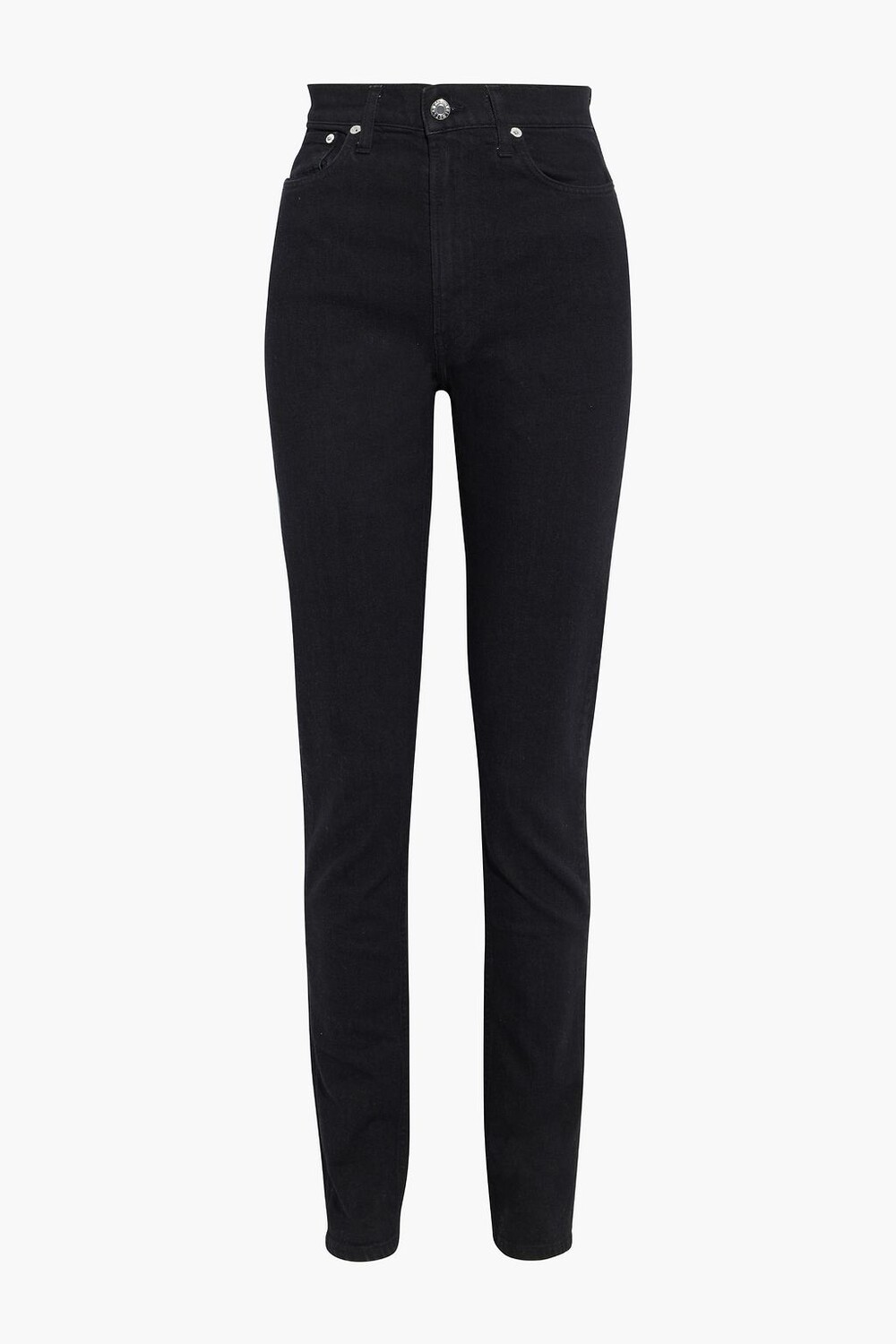 

Джинсы скинни Femme Hi Spikes с высокой посадкой HELMUT LANG, черный
