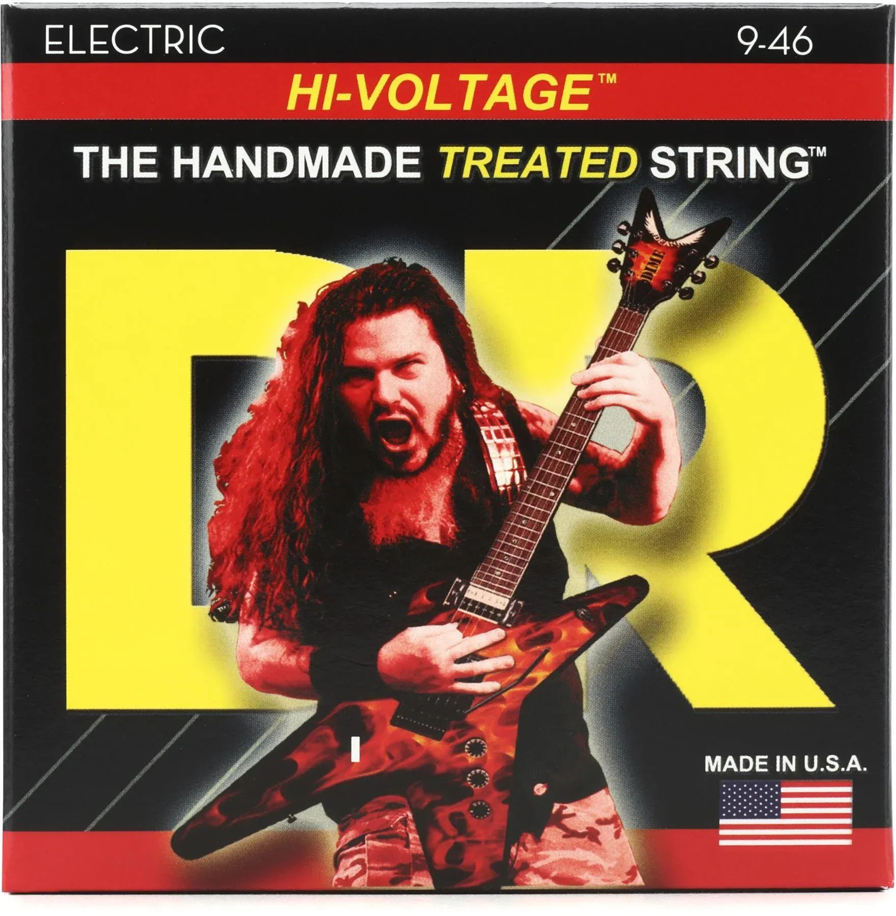 

DR Strings DBG-9/46 Высоковольтные струны Dimebag Darrell Signature для электрогитары — .009-.046