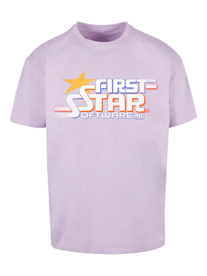 

Футболка F4NT4STIC FIRSTSTAR Inc Retro Gaming SEVENSQUARED, цвет lilac