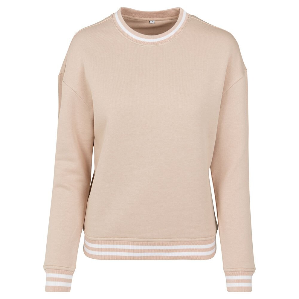 

Толстовка Build Your Brand College Sweat Crew, розовый