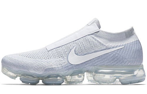 

Air VaporMax SE без шнурков, чистая платина