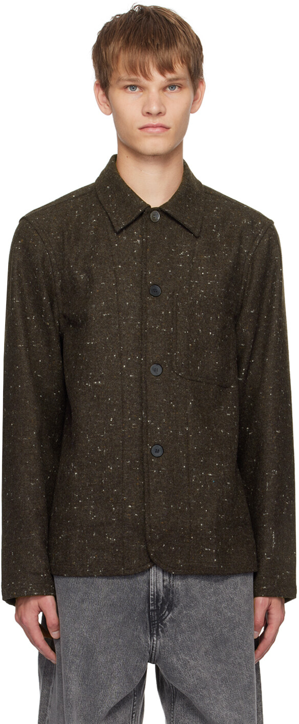 

ДРУГОЙ АСПЕКТ Коричневая рубашка Another Shirt 7.0 ANOTHER ASPECT