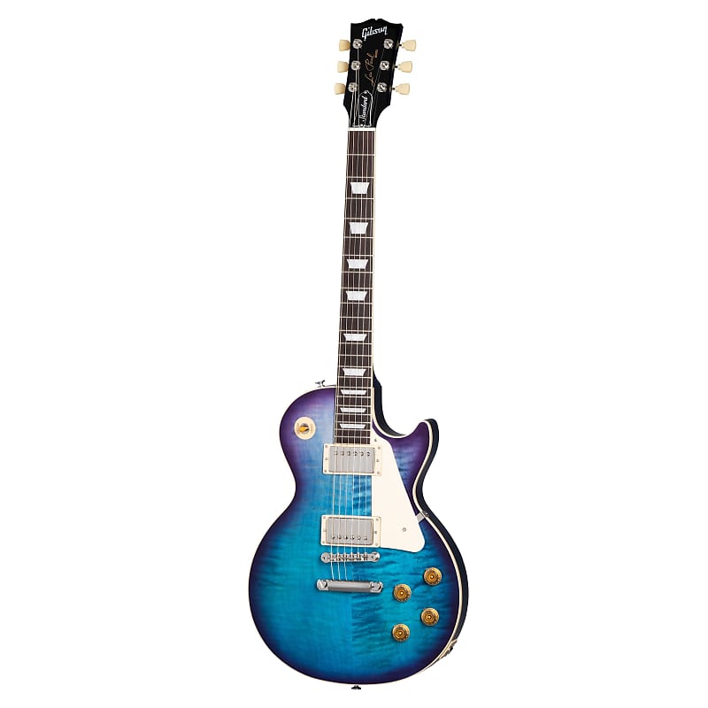 

Электрогитара Gibson Les Paul Standard '50s Figured Top Electric Guitar - Blueberry Burst