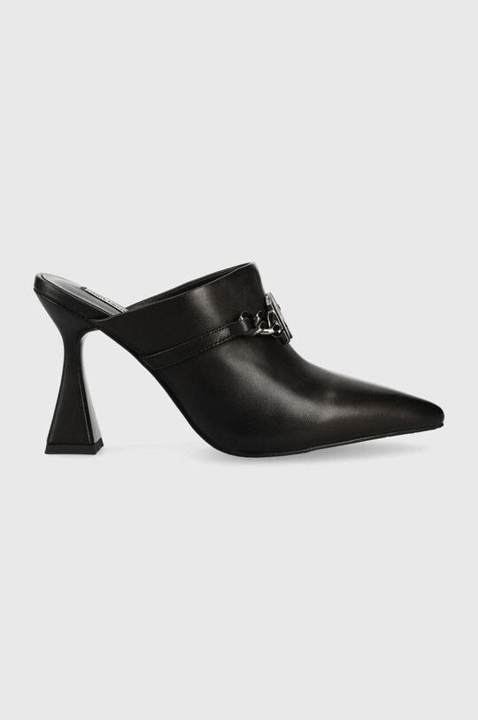 

Кожаные шлепанцы DEBUT KL Karl Lagerfeld, черный