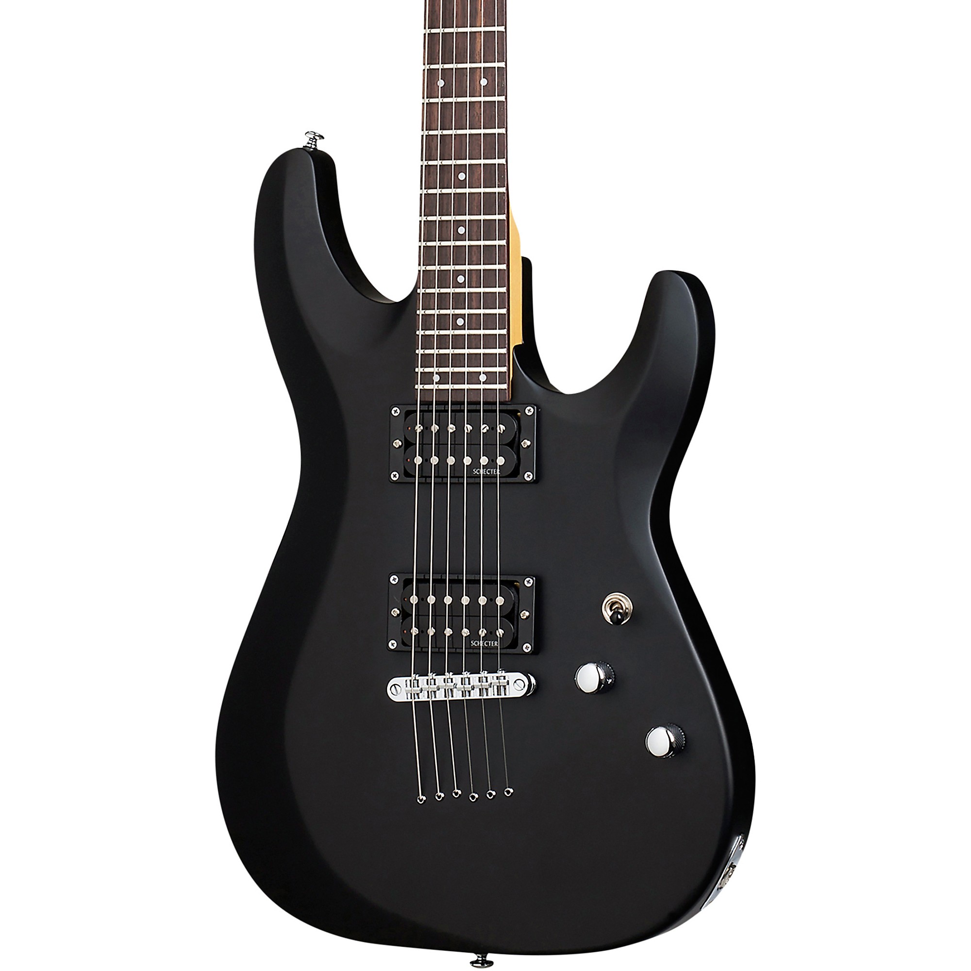 цена Schecter Guitar Research C-6 Deluxe Электрогитара Satin Black