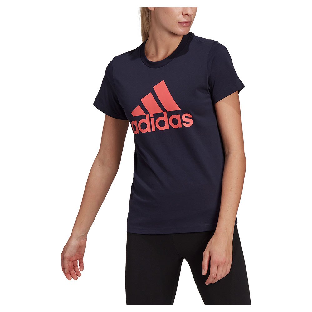 Футболка с коротким рукавом adidas BL, синий футболка с коротким рукавом adidas bl col черный