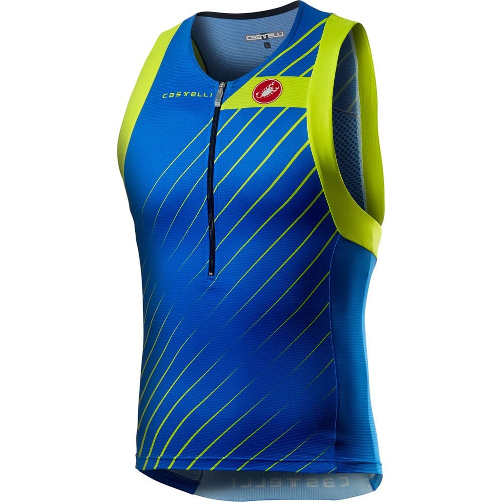 

Джерси без рукавов Castelli Free Tri, синий