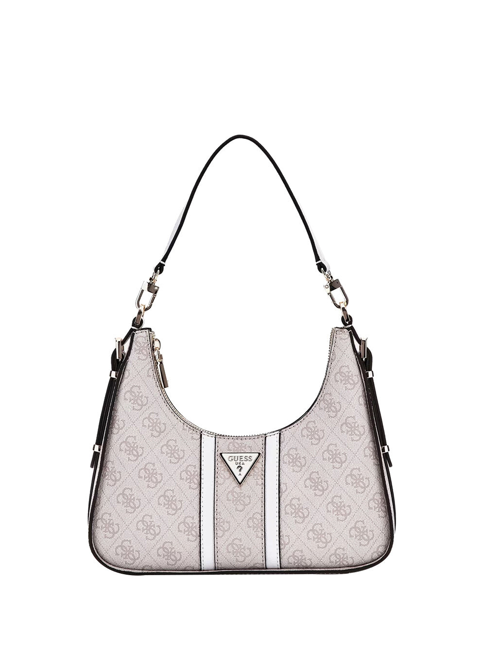 

Женская сумка через плечо кремового цвета Guess