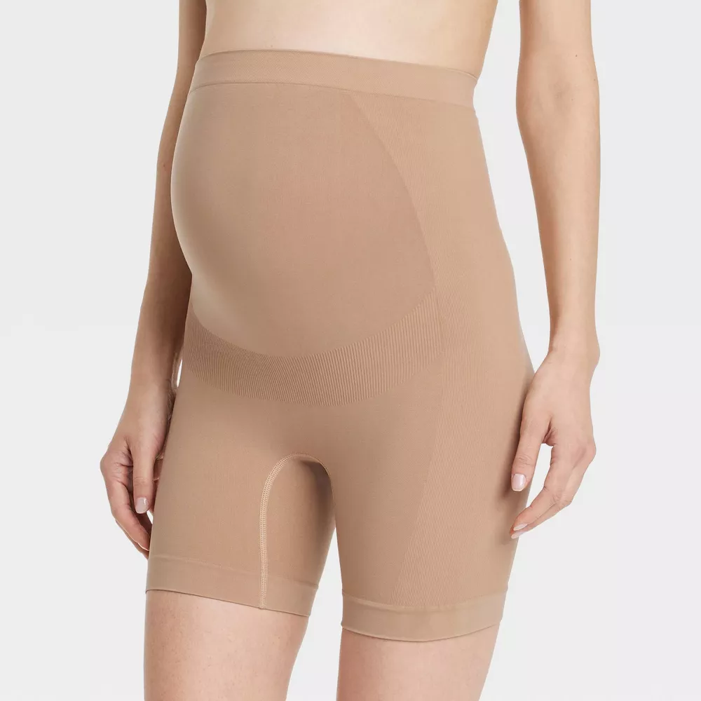 

Корректирующее белье Велосипедные шорты для беременных - Isabel Maternity от Ingrid & Isabel Isabel Maternity by Ingrid & Isabel, цвет Taupe