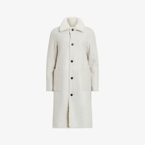

Двусторонняя дубленка Serra Allsaints, белый