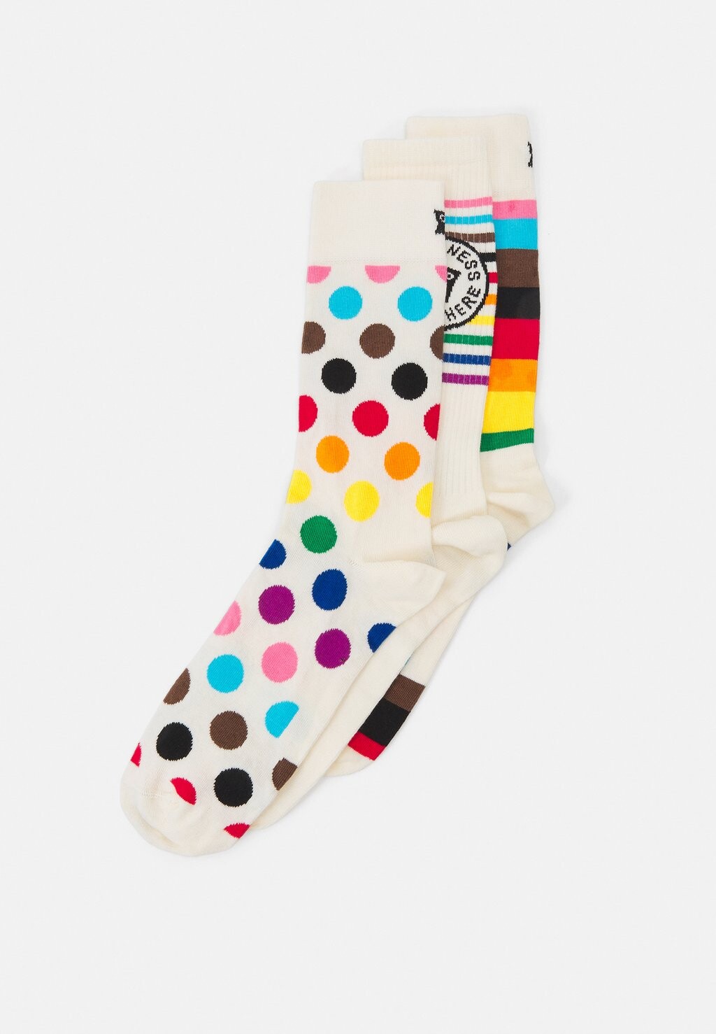

Носки Happy Socks PRIDE GIFT UNISEX 3 PACK, разноцветные