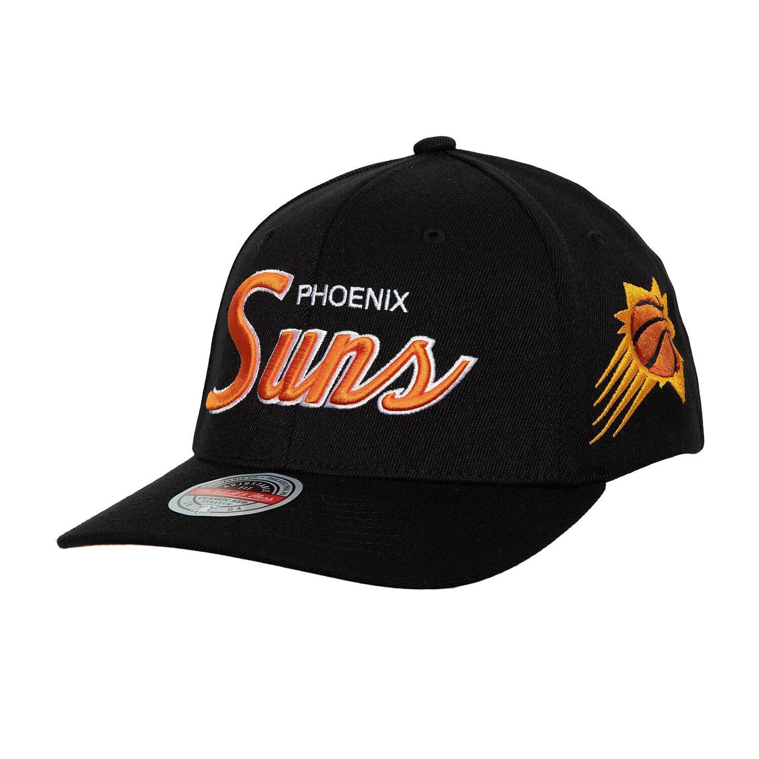 

Мужская кепка с эластичной спинкой Mitchell & Ness Black Phoenix Suns MVP Team Script 2.0