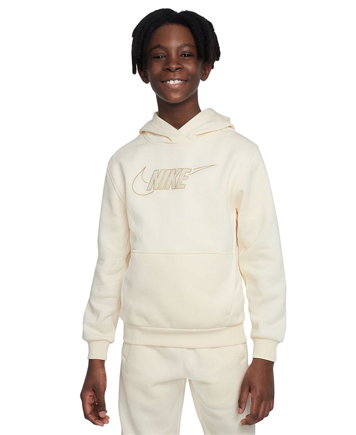 цена Спортивная одежда Флисовая толстовка Big Kids Club Nike, коричневый/бежевый