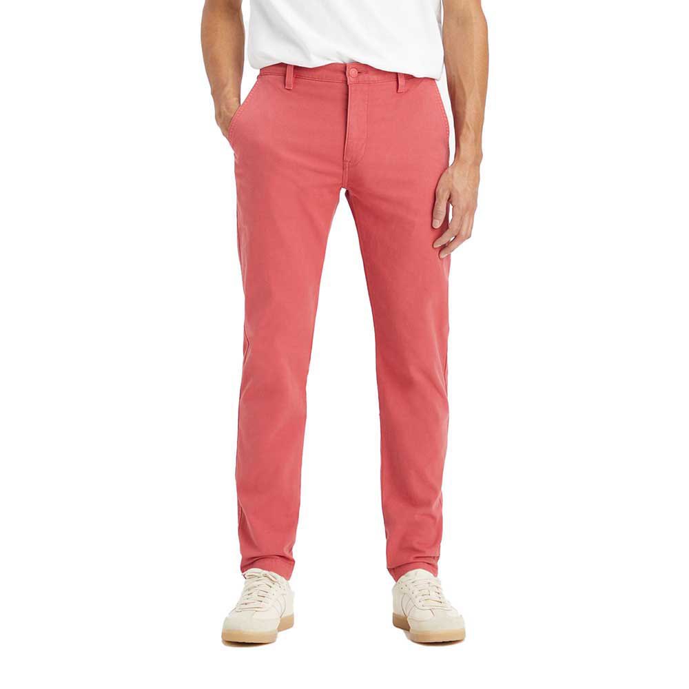 Брюки Levi´s XX Slim II Chino, розовый худи levi s standard hoodie 24693 0020 женская цвет розовый размер s