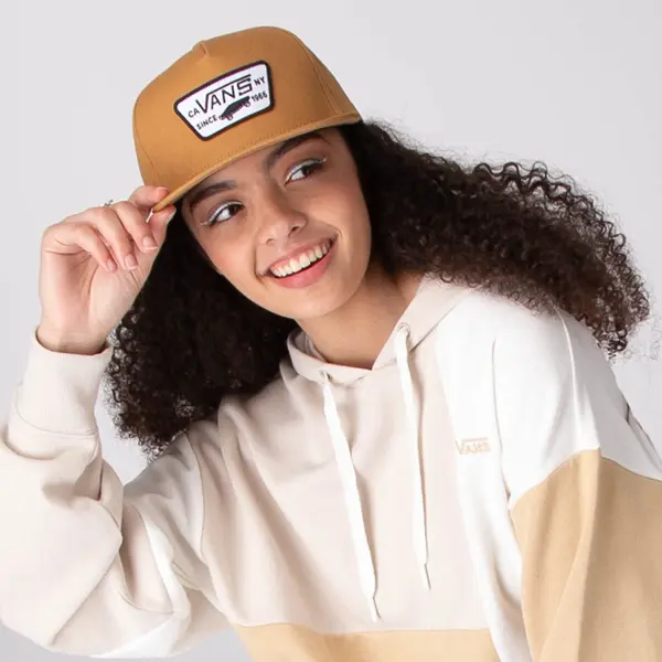 

Кепка Snapback Full Patch Vans, коричневый