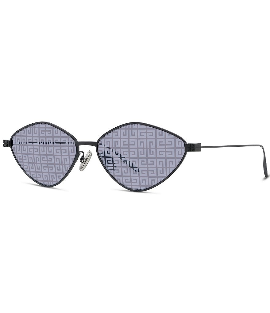 Женские солнцезащитные очки Givenchy GV Speed ​​57 мм с геометрическим рисунком, черный