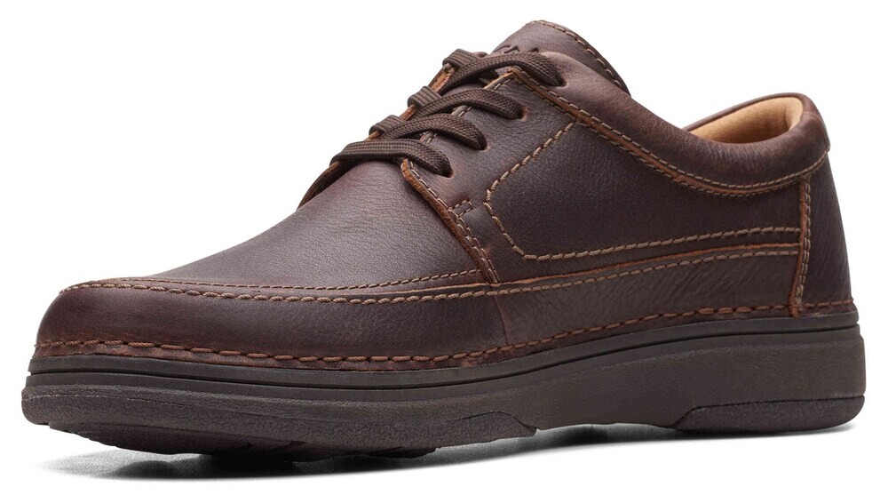 

Обувь на шнуровке Clarks Nature, темно коричневый