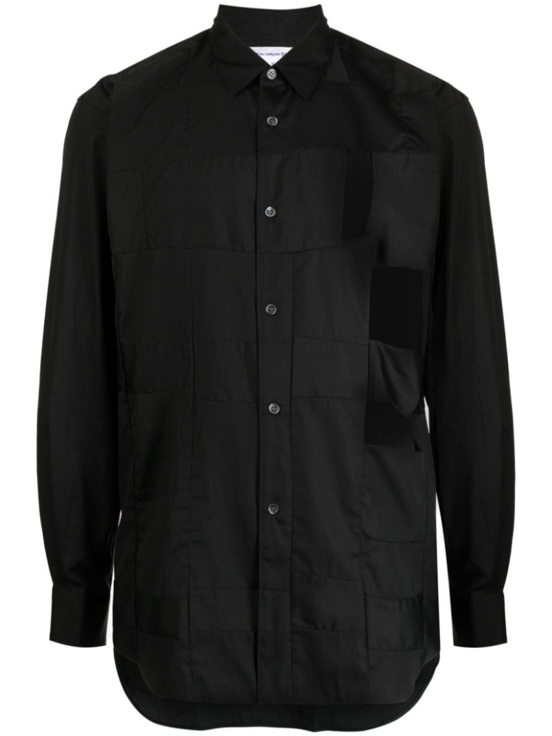 

Comme Des Garçons Shirt рубашка со вставками, черный