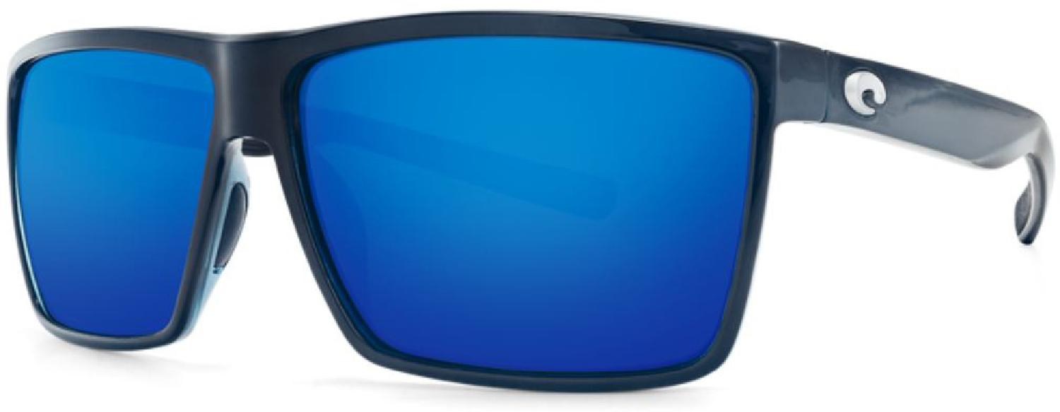 Поляризационные солнцезащитные очки Rincon - синее зеркало COSTA, черный