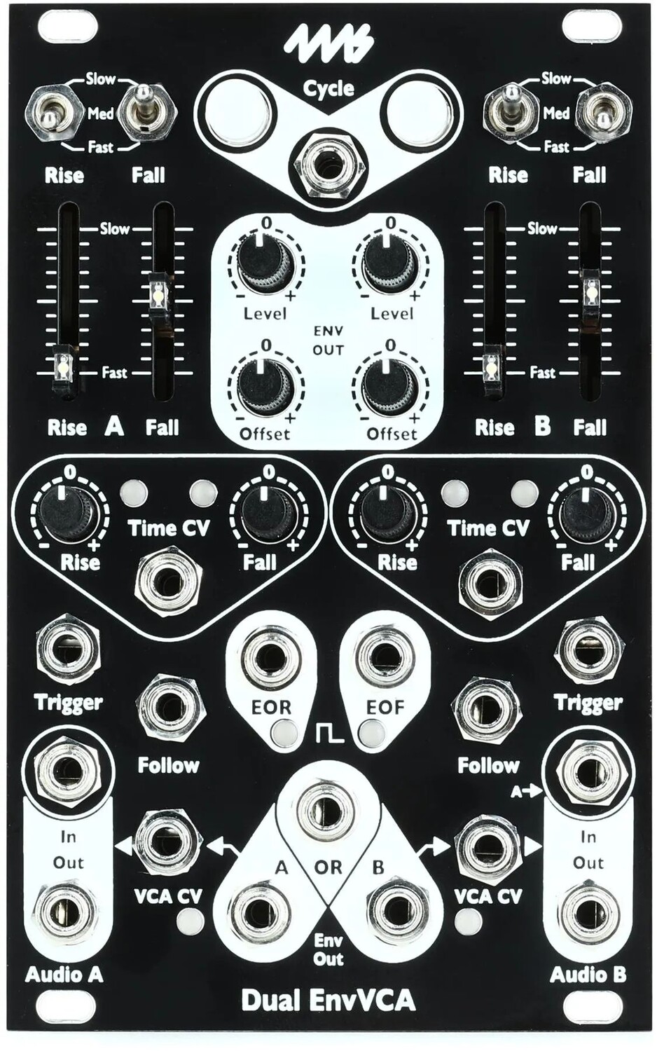

Модуль Eurorack Dual EnvVCA, 4 мс — 16 л.с.