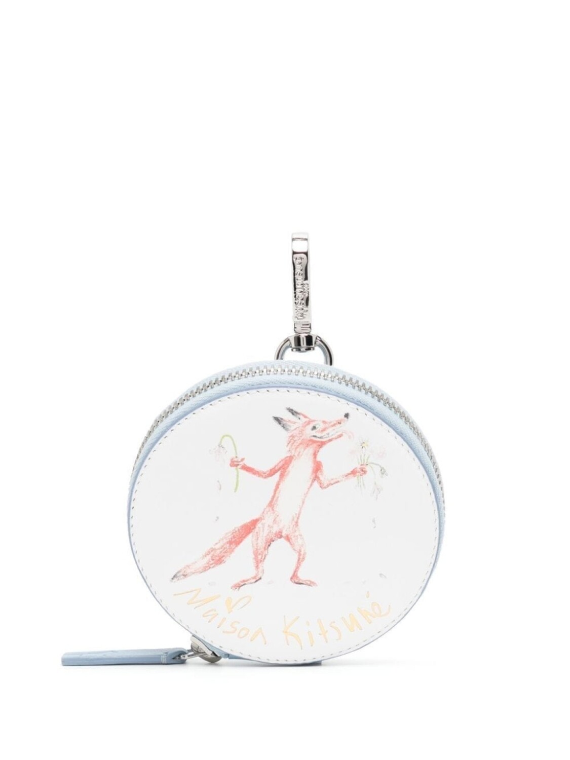 

Кошелек на молнии Maison Kitsuné, синий