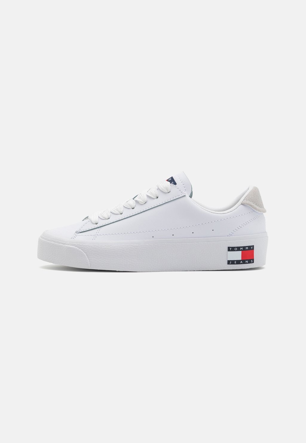 Кроссовки Tommy Jeans FLATFORM, белый кроссовки tommy jeans iconic flatform ivory