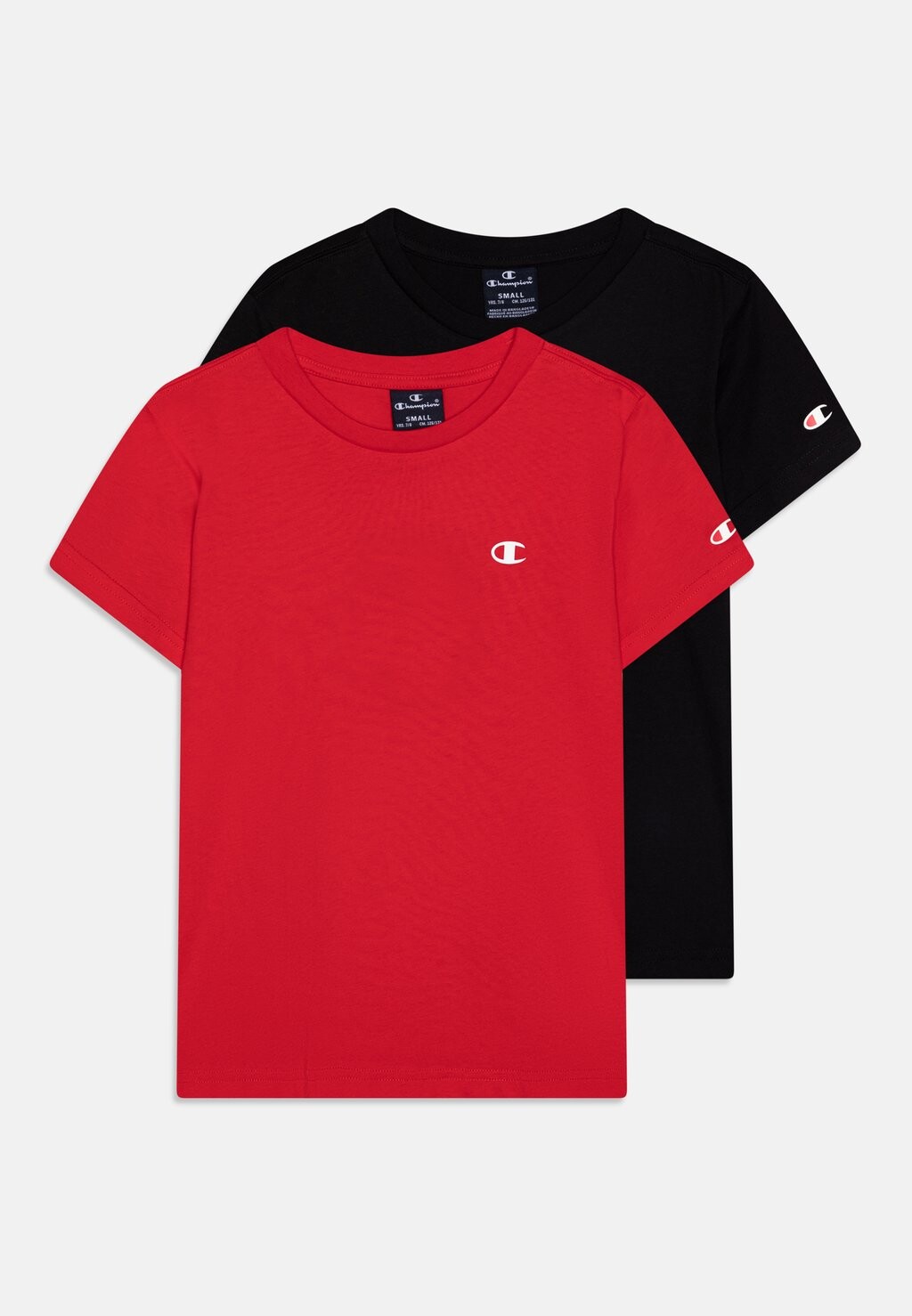 

Базовая футболка Crew Neck Unisex 2 Pack Champion, цвет red/black