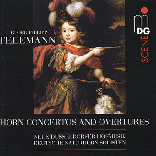 

CD диск Telemann / Neue Dusseldorfer Hofmusik: Horn Concertos & Overtures